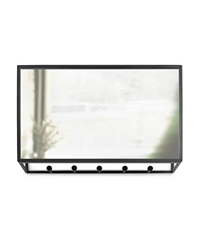مرآة ومنظم للمدخل, لون أسود من أومبرا - أومبرا - Image 2