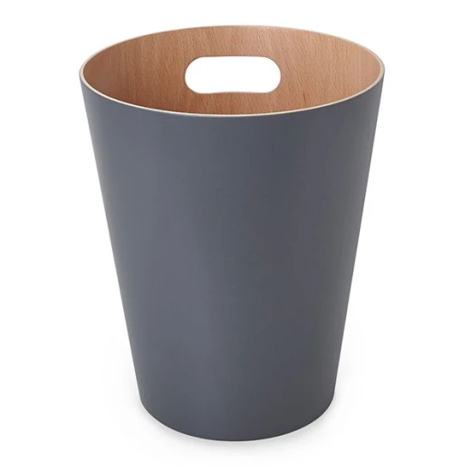 Umbra woodrow can, grey color Umbra woodrow can, grey color
