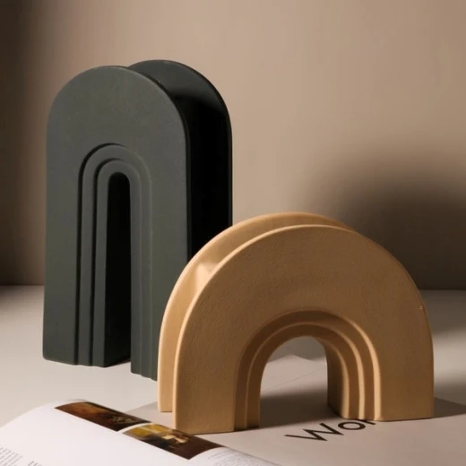 مزهرية سيراميك, باللون الأسود, 30*16*7.5 سم - Image 5