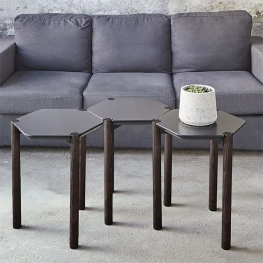 Umbra Side Table, Black And Brown Color - Umbra - Image 2
