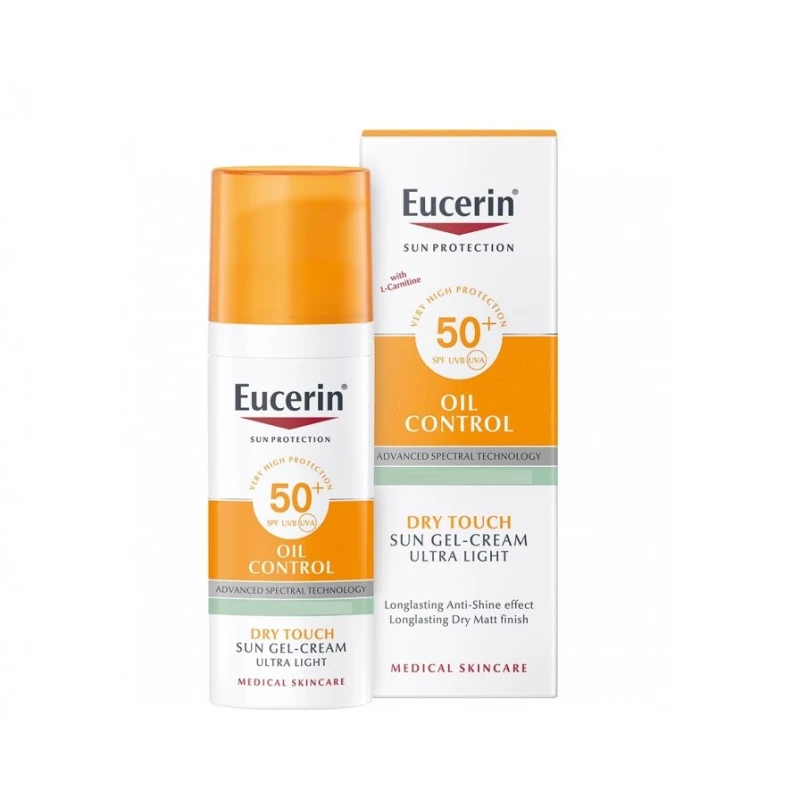 Eucerin Sun Oil Control Gel-Cream, 50Ml, SPF50+ - Eucerin