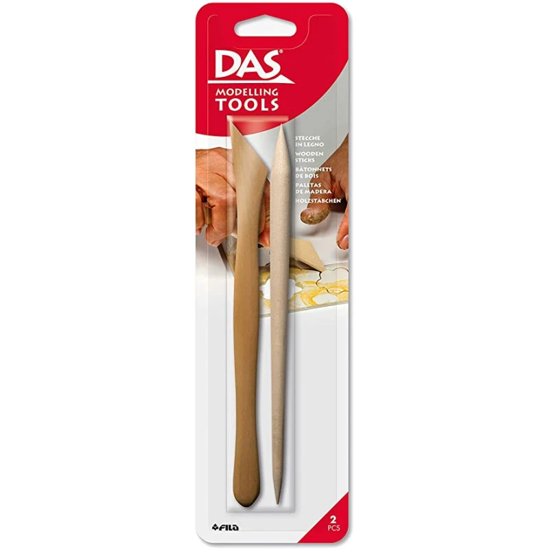 Das Wooden Cutter for Clay, 2 pieces - Das