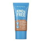 Rimmel London Kind & Free Classic Beige Skin Tint 30ml Natural Coverage Foundation Hydrating Makeup for Sensitive Skin - Rimmel London