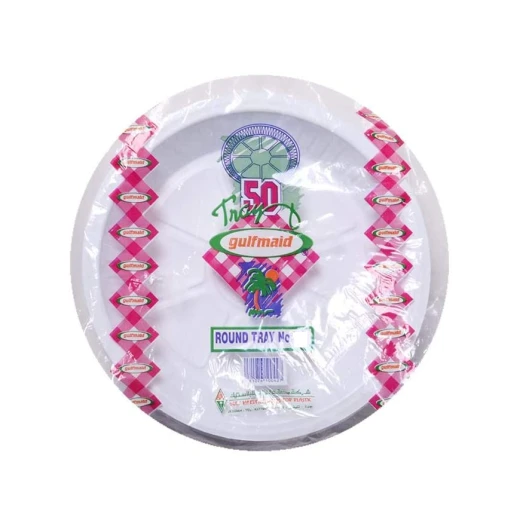 اطباق بلاستيك, رقم 22, مقاس دائري, 50 قطعة من جلفمايد اطباق بلاستيك, رقم 22, مقاس دائري, 50 قطعة من جلفمايد