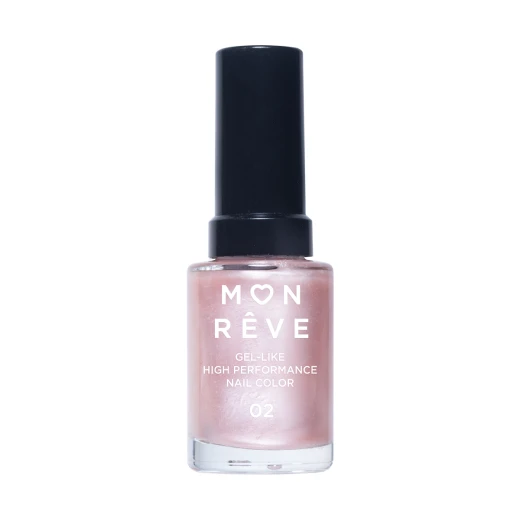 Mon Reve Gel Like Nail Polish 002 Long Lasting Glossy Finish Women's Nail Color 13ml Mon Reve Gel Like Nail Polish 002 Long Lasting Glossy Finish Women's Nail Color 13ml