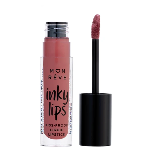 Mon Reve Number 3 Liquid Lipstick Ultra Thin Finish Long Lasting Lip Color for Women 4ml - Mon Reve - Image 3