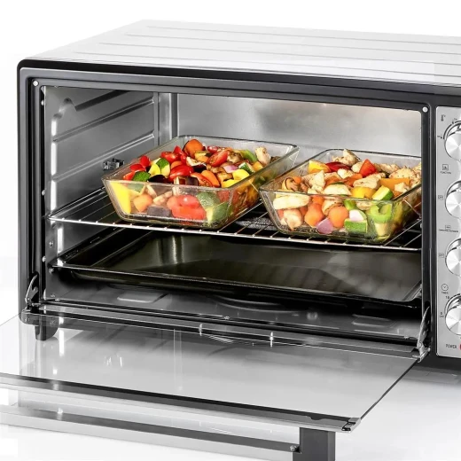 فرن كهربائي مع قرص دوار لتحضير البيتزا, 60 لتر, 2100 واط من برنسيس - برنسيس - Image 3