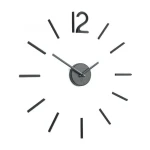 Umbra Blink Wall Clock, Black Color - Umbra