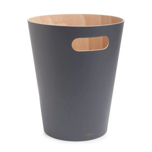 Umbra woodrow can, dark grey color Umbra woodrow can, dark grey color
