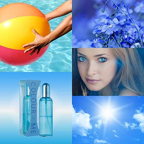 عطر سكاي بلو للنساء، او دى بارفان، 100 مل من كولور مي - كولور مي - Image 4