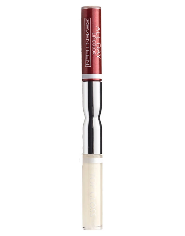 Seventeen All Day Matte Lipstick #48 Long Lasting Hydrating Lip Color with Precise Applicator - Seventeen