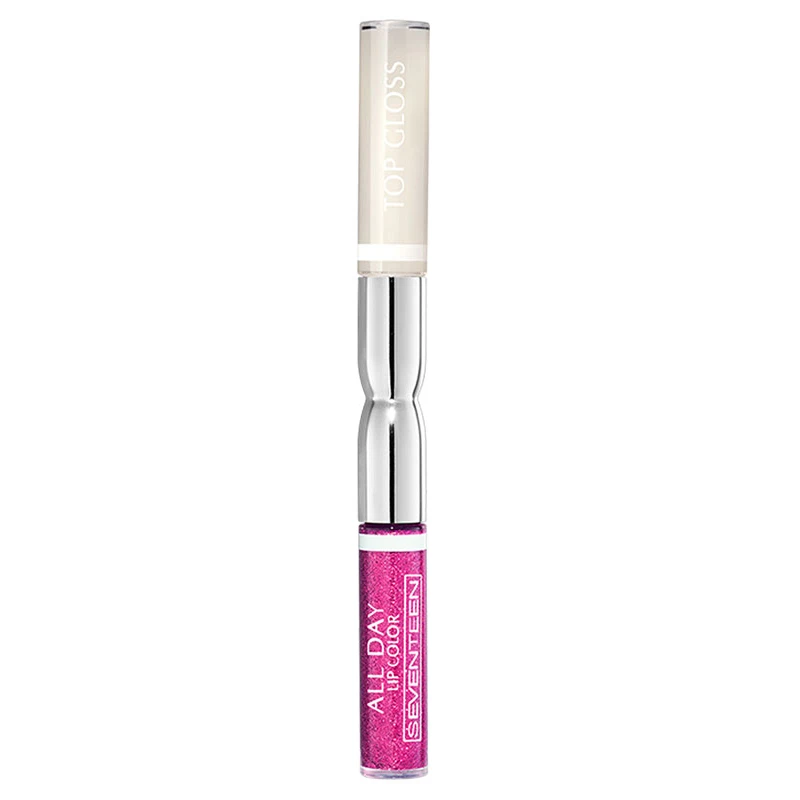 Seventeen All Day Lip Color Number 56: Long Lasting Glossy Lipstick with Hydration & Flawless Finish - Seventeen