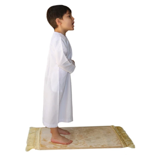 دشداشة أطفال صيفية, باللون الأبيض - Image 5