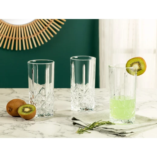 Madame Coco Estee Beverage Glass Set, 4 Pieces, 342 Ml - Madame COCO - Image 2