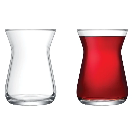 Madame Coco Francessa Tea Glass, Set of 6 Pieces, 132 Ml Madame Coco Francessa Tea Glass, Set of 6 Pieces, 132 Ml