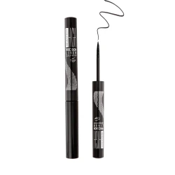Seventeen High Precision Waterproof Eyeliner Carbon Black 01 Long Lasting Cat Eye Makeup Kit