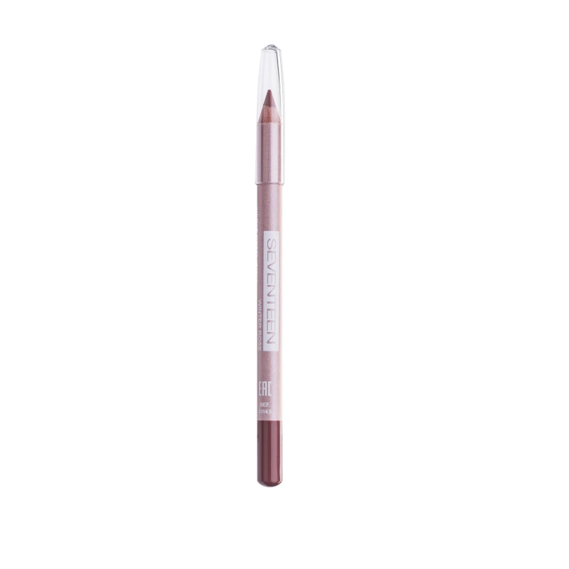 Seventeen Winter Rose Lip Shaper Pencil 01 Long Lasting Lip Liner for Defined Lips Makeup - Seventeen