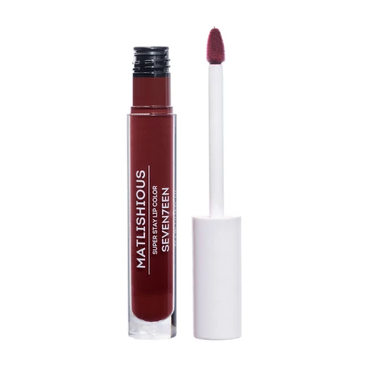 Seventeen Matlishious Lipstick Shade 16: Long Lasting Matte Mousse Formula with Moisturizing Benefits for Precise Application Seventeen Matlishious Lipstick Shade 16: Long Lasting Matte Mousse Formula with Moisturizing Benefits for Precise Application
