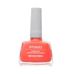 طلاء أظافر سيفنتين ستوديو بورغندي رقم 108 يدوم طويلاً سريع الجفاف للنساء - Seventeen studio