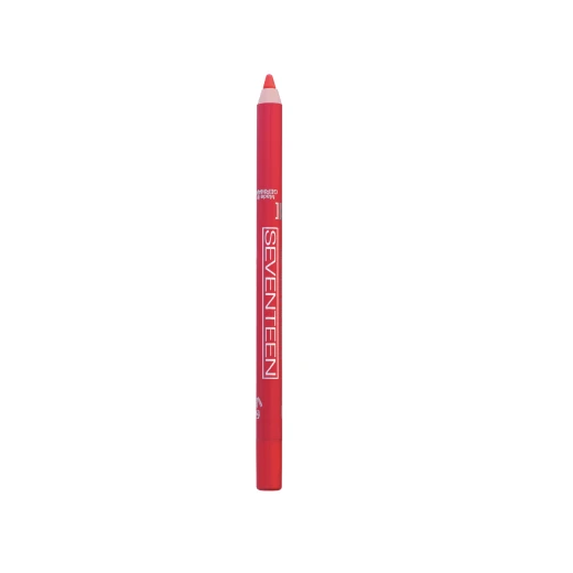 Seventeen Waterproof Lip Pencil No. 27 Red 1.2g Long Lasting Lip Liner for Women SUPER SMOOTH - Seventeen - Image 2