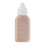 Seventeen The Natural Transparent Foundation SPF20 All Skin Types Liquid Makeup 35ml for Flawless Finish - Seventeen