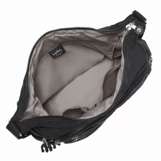 Kipling Gabbie Shoulder Bag Black Noir, Medium - Kipling - Image 2