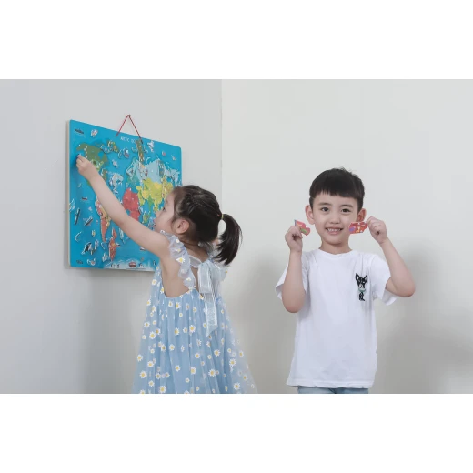 مجموعة احجية مغناطيسية + لوح مسح جاف من فيجا - فيجا - Image 3