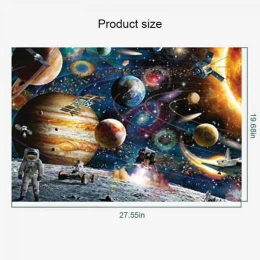احجية تركيب، مسافر الفضاء، 1000قطعة - Image 4