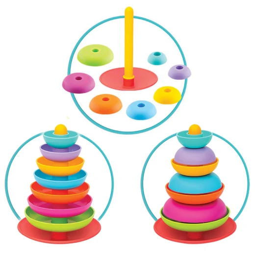 Dede Baby Swinging Rings, 9 Pieces - Dede - Image 4
