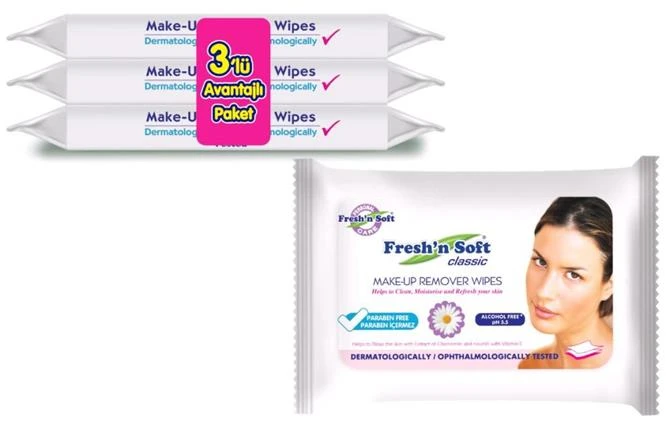 مزيل مكياج 20 قطعة 2+1 من فؤيشن سوفت - Fresh n soft