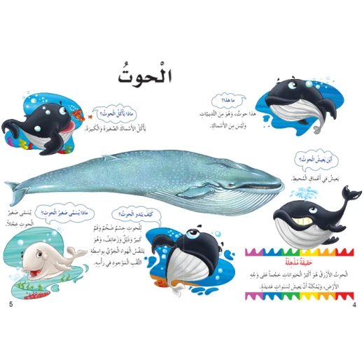 اسئلتي واجوبتي الاولى: الحيوانات البحرية من دار المنهل - دار المنهل - Image 4