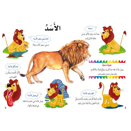 اسئلتي واجوبتي الاولى: الحيوانات البرية من دار المنهل - دار المنهل - Image 2