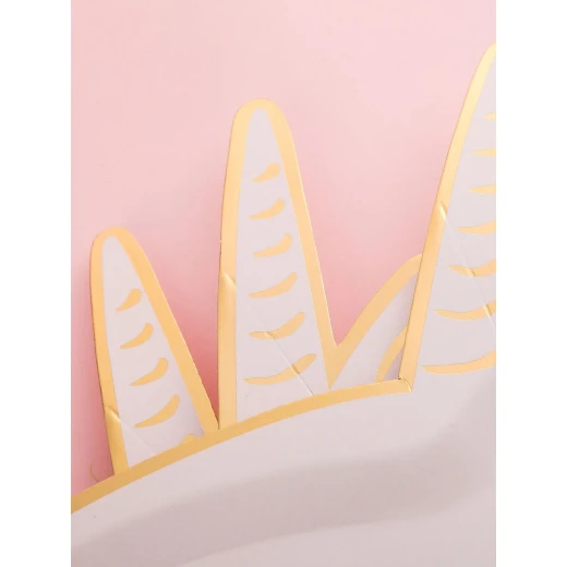 صحون استعمال مرة واحدة بتصميم اليونيكورن - Image 2