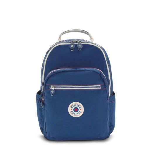 Kipling Seoul Large Backpack Admiral, Blue Color Kipling Seoul Large Backpack Admiral, Blue Color