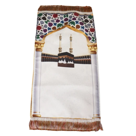 سجادة صلاة للأطفال بتصميم المسجد، 38 × 75 سم سجادة صلاة للأطفال بتصميم المسجد، 38 × 75 سم