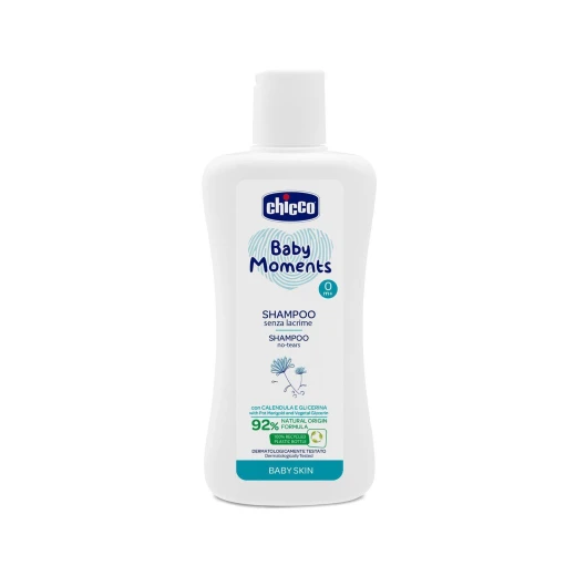 Chicco Baby Moment No Tears Shampoo, 200 Ml Chicco Baby Moment No Tears Shampoo, 200 Ml
