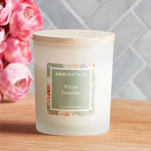شمعة معطرة بالزهور, رائحة جاردين ميديترانيو من أمبيانتاير - أمبيانتاير - Image 3
