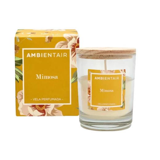 Ambientair scented candle floral, mimosa scent Ambientair scented candle floral, mimosa scent