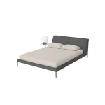 Bedding house fitted sheet set, cotton, sand color, twin size, 2 pieces - Bedding House
