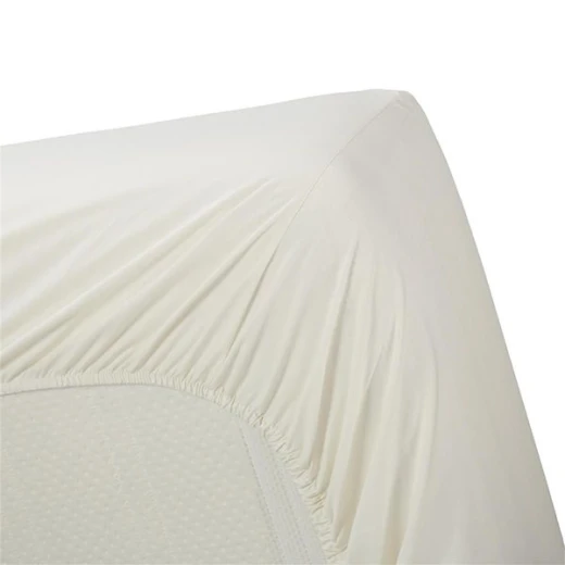 Bedding House Fitted Sheet Set, Cotton, Offwhite Color, King Size, 3 Pieces - Bedding House - Image 3