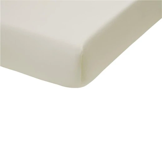 Bedding house fitted sheet set, cotton, offwhite color, queen size, 3 pieces - Bedding House - Image 2