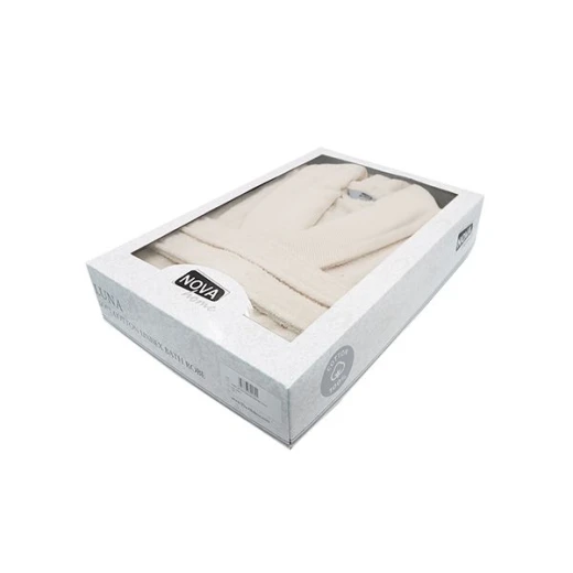 Nova home luna bathrobe, offwhite color - Nova Home - Image 2