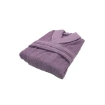 Nova home luna bathrobe, plum color - Nova Home