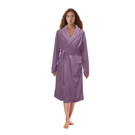 Nova home luna bathrobe, plum color - Nova Home - Image 2