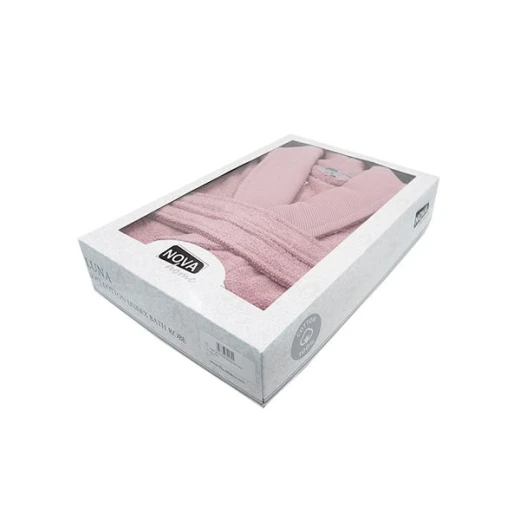 Nova home luna bathrobe, rose color - Nova Home - Image 2