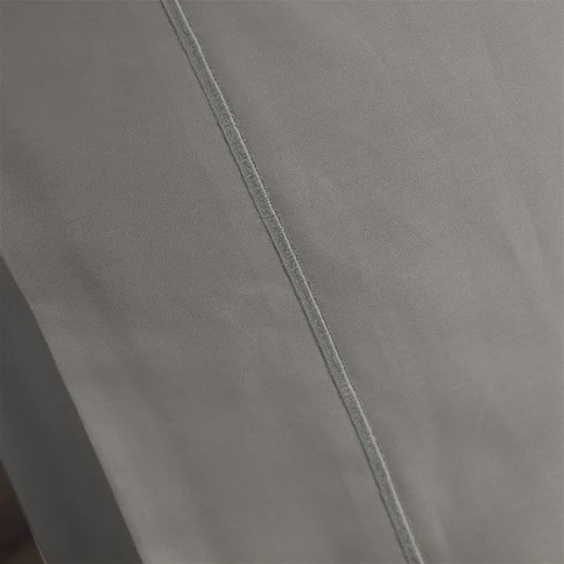 Fieldcrest Plain Fitted Sheet Set, Grey Color, Twin Size - Fieldcrest - Image 2