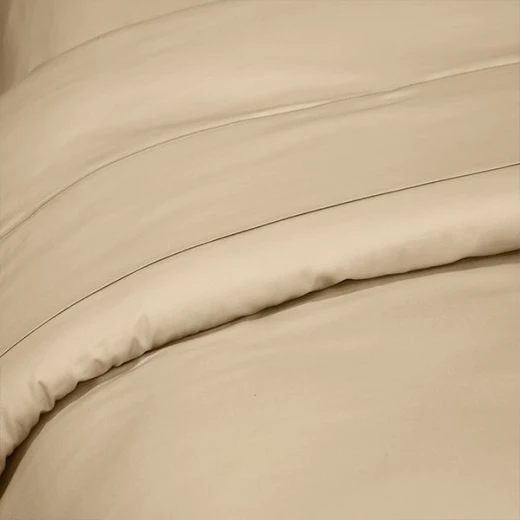 Fieldcrest plain duvet cover, cotton, ivory color, super king size - Fieldcrest - Image 3