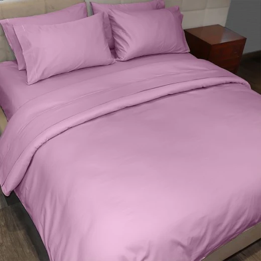 غطاء وجه لحاف بتصميم سادة, باللون ليلك, حجم مفرد كبير من فيلدكريست غطاء وجه لحاف بتصميم سادة, باللون ليلك, حجم مفرد كبير من فيلدكريست