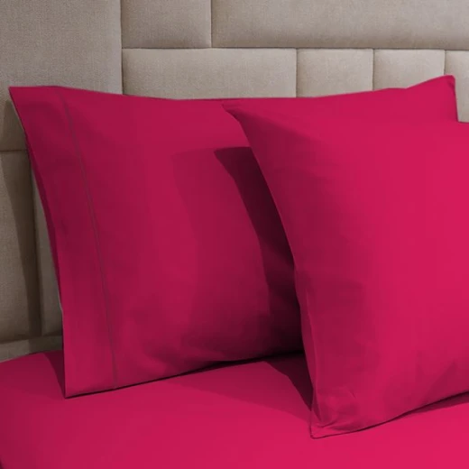 Fieldcrest plain fitted sheet set, cotton, grey color, queen size, 3 pieces - Fieldcrest - Image 3