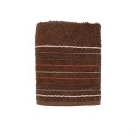 Nova home nestwell jacquard towel, brown color, 50x90 size - Nova Home